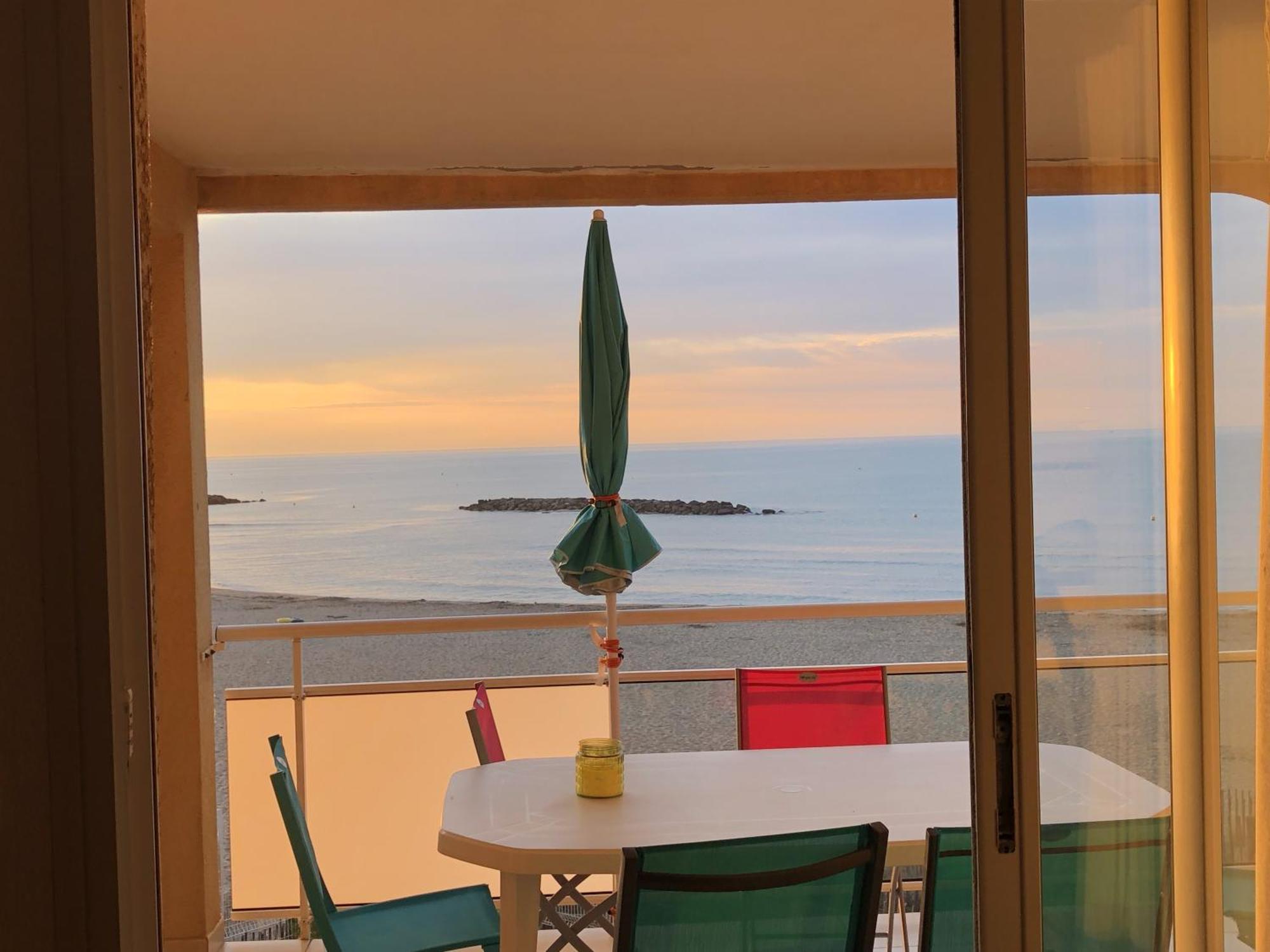 Appartement Front De Mer Valras-Plage Kültér fotó